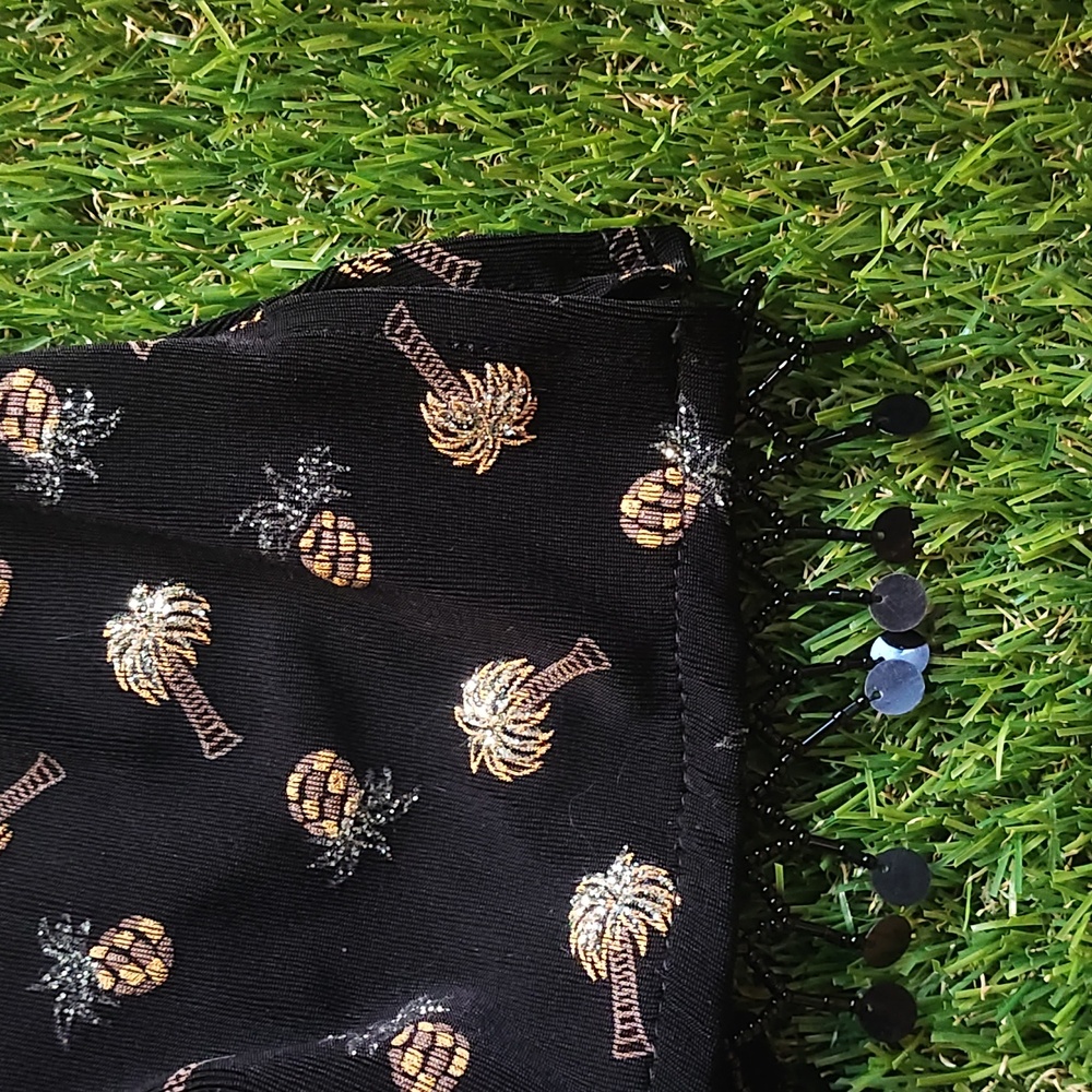 Pinnapple GLITTER beaded Top